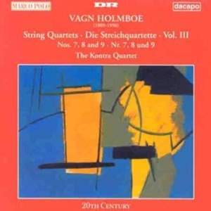 Holmboe Vagn - String Quartet Vol 3 in the group CD / Klassiskt,Övrigt at Bengans Skivbutik AB (2008127)