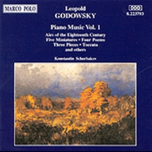 Godowsky Leopold - Piano Music Vol 1 in the group Externt_Lager /  at Bengans Skivbutik AB (2008148)