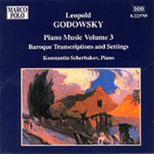 Godowsky Leopold - Piano Music Vol 3 in the group Externt_Lager /  at Bengans Skivbutik AB (2008183)