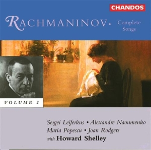 Rachmaninov - Songs Vol 2 in the group Externt_Lager /  at Bengans Skivbutik AB (2008228)