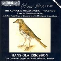 Messiaen Olivier - Complete Organ Music Vol 6 in the group Externt_Lager /  at Bengans Skivbutik AB (2008336)