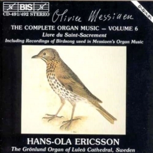 Messiaen Olivier - Complete Organ Music Vol 6 in the group Externt_Lager /  at Bengans Skivbutik AB (2008336)