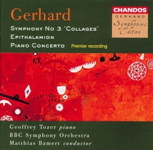 Gerhard - Symphony No. 3 in the group Externt_Lager /  at Bengans Skivbutik AB (2008433)