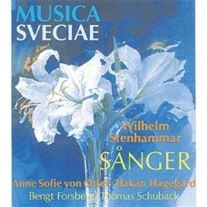 Otter Anne Sofie Von - Stenhammar-Sånger/Songs in the group CD / Klassiskt,Övrigt at Bengans Skivbutik AB (2008661)
