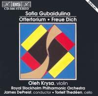 Gubaidulina Sofia - Offertorium Freue Dich in the group Externt_Lager /  at Bengans Skivbutik AB (2008678)