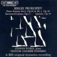 Prokofiev Sergey - Piano Son 6 & 3 /Sarcasms in the group Externt_Lager /  at Bengans Skivbutik AB (2008695)