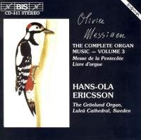 Messiaen Olivier - Complete Organ Music Vol 3 in the group Externt_Lager /  at Bengans Skivbutik AB (2008696)