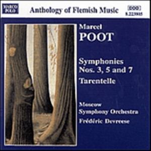Poot Marcel - Symphonies Nos. 3, 5, & 7 in the group CD / Klassiskt at Bengans Skivbutik AB (2008758)