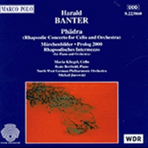Banter Harald - Works For Cello Piano Orchestr in the group CD / Klassiskt at Bengans Skivbutik AB (2008812)