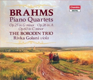 Brahms - Piano Quartets in the group Externt_Lager /  at Bengans Skivbutik AB (2008875)
