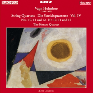 Holmboe Vagn - String Quartet Vol 4 in the group CD / Klassiskt at Bengans Skivbutik AB (2008892)