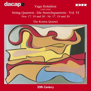 Holmboe Vagn - String Quartet Vol 6 in the group Externt_Lager /  at Bengans Skivbutik AB (2008911)