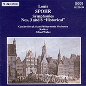 Spohr Louis - Symphonies Nos. 3 & 6 in the group CD / Klassiskt at Bengans Skivbutik AB (2008913)