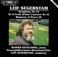 Segerstam Leif - Symphony 13 /Piano Conc 3 in the group Externt_Lager /  at Bengans Skivbutik AB (2008950)