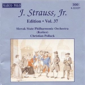 Strauss Ii Johann - Edition Vol. 37 in the group CD / Klassiskt at Bengans Skivbutik AB (2008957)
