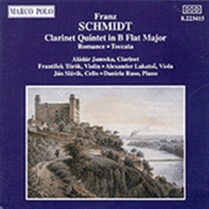 Schmidt Franz - Clarinet Quintet In B Flat in the group CD / Klassiskt at Bengans Skivbutik AB (2009036)