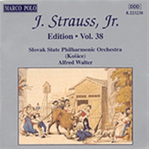 Strauss Ii Johann - Edition Vol. 38 in the group CD / Klassiskt at Bengans Skivbutik AB (2009101)