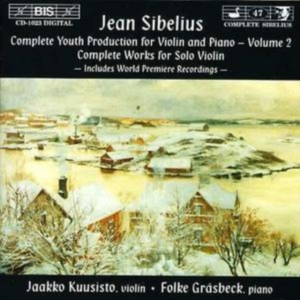 Sibelius Jean - Youth Production Vol1 in the group Externt_Lager / at Bengans Skivbutik AB (2009144)
