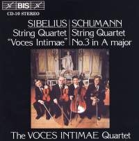 Sibelius Jean - String Quartet/Schumann in the group Externt_Lager /  at Bengans Skivbutik AB (2009221)
