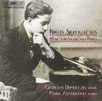 Skalkottas Nikos - Music For Violin & Piano in the group Externt_Lager /  at Bengans Skivbutik AB (2009233)