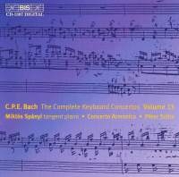 Bach Carl Philipp Emanuel - Complete Keyboard Concertos 13 in the group CD / Klassiskt at Bengans Skivbutik AB (2009247)