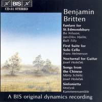 Britten Benjamin - Fanfare St.Edmondsbury in the group Externt_Lager /  at Bengans Skivbutik AB (2009251)