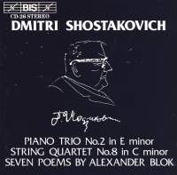 Shostakovich Dmitry - Piano Trio, String Quartet/Blo in the group Externt_Lager /  at Bengans Skivbutik AB (2009289)