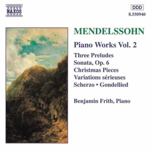 Mendelssohn Felix - Piano Works Vol 2 in the group Externt_Lager /  at Bengans Skivbutik AB (2009306)