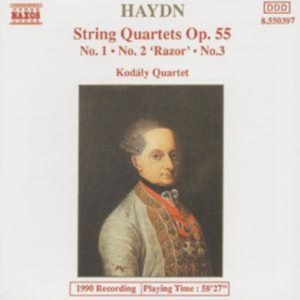 Haydn Joseph - String Quartets Op 55 1-3 in the group Externt_Lager / at Bengans Skivbutik AB (2009310)