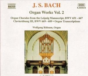 Bach Johann Sebastian - Orgelverk Vol 2 in the group CD / Klassiskt at Bengans Skivbutik AB (2009317)