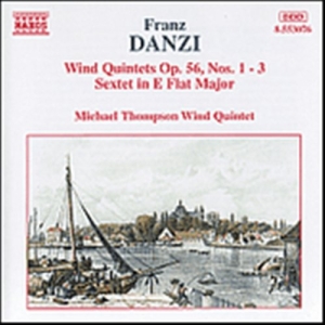 Danzi Franz - Wind Quintets Op. 56 1-3 in the group Externt_Lager /  at Bengans Skivbutik AB (2009352)
