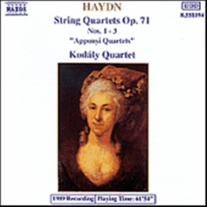 Haydn Joseph - String Quartets Op. 71 1-3 in the group Externt_Lager /  at Bengans Skivbutik AB (2009381)