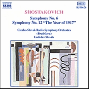 Shostakovich Dmitry - Symphonies 6 & 12 in the group Externt_Lager /  at Bengans Skivbutik AB (2009391)