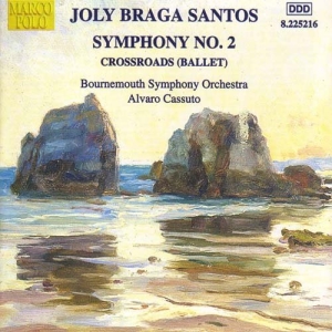 Braga-Santos Joly - Symphony 2 /Crossroads in the group Externt_Lager /  at Bengans Skivbutik AB (2009464)