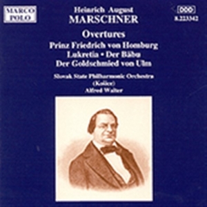 Marschner Heinrich - Overtures in the group CD / Klassiskt at Bengans Skivbutik AB (2009506)