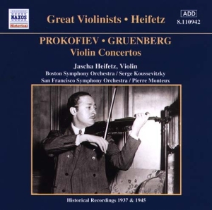 Prokofiev/Gruenberg - Violin Concertos 2 in the group Externt_Lager /  at Bengans Skivbutik AB (2009511)