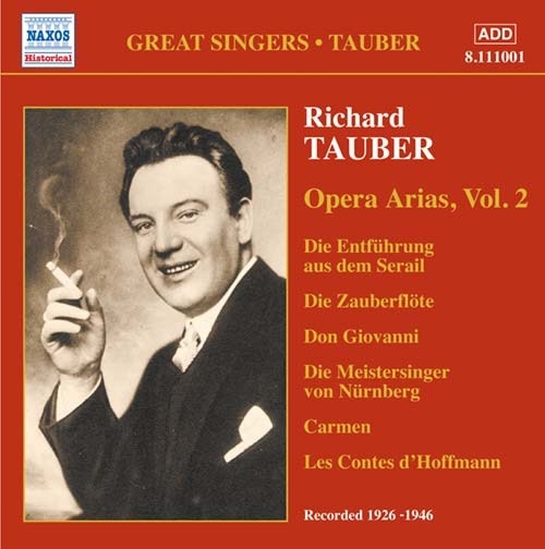 Various - Richard Tauber Vol.4 in the group CD / Bestsellers at Bengans Skivbutik AB (2009549)