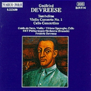 Devreese Frederic - Violin Conc 1 Cello Conc in the group CD / Klassiskt at Bengans Skivbutik AB (2009550)