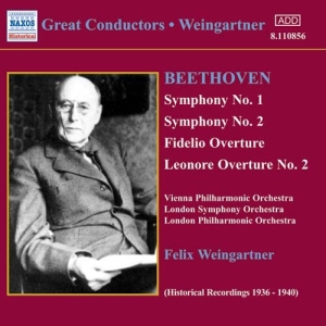 Beethoven Ludwig Van - Symphonies 1 & 2 in the group Externt_Lager /  at Bengans Skivbutik AB (2009552)