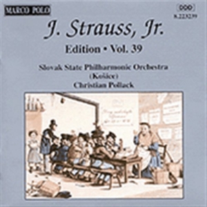 Strauss Ii Johann - Edition Vol. 39 in the group CD / Klassiskt at Bengans Skivbutik AB (2009587)