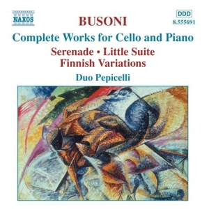Busoni Ferrucio - Complete Works For Cello & Pia in the group Externt_Lager /  at Bengans Skivbutik AB (2009718)