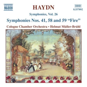 Haydn Joseph - Symphonies 41, 58 & 59 in the group Externt_Lager /  at Bengans Skivbutik AB (2009737)