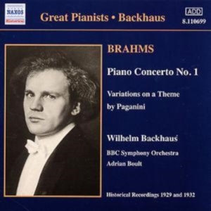 Brahms Johannes - Piano Concerto 1 in the group Externt_Lager /  at Bengans Skivbutik AB (2010010)