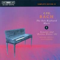 Bach Carl Philipp Emanuel - Solo Keyboard Music Vol 8 in the group Externt_Lager /  at Bengans Skivbutik AB (2010153)