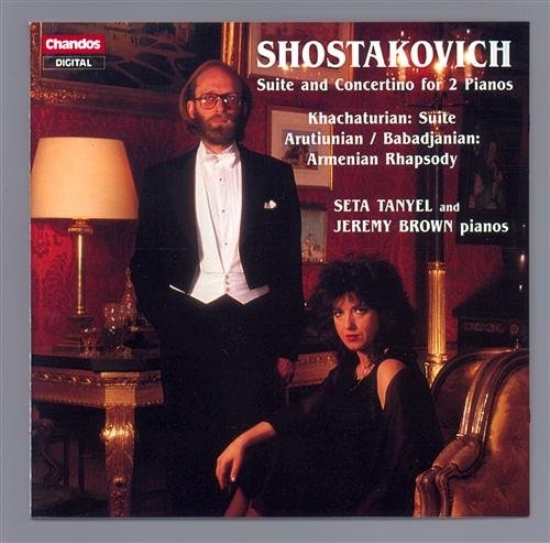 Various - Russian Piano Music For Duo in the group CD / Bestsellers at Bengans Skivbutik AB (2010299)