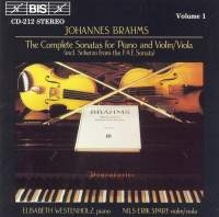 Brahms Johannes - Violin Sonatas in the group Externt_Lager /  at Bengans Skivbutik AB (2010666)