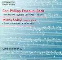 Bach Carl Philipp Emanuel - Key Concertos Vol 11 in the group Externt_Lager /  at Bengans Skivbutik AB (2010686)