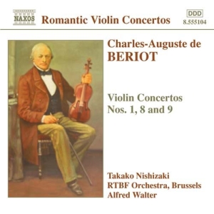 Beriot Charles-Auguste - Violin Concertos 1 8 & 9 in the group Externt_Lager /  at Bengans Skivbutik AB (2010770)