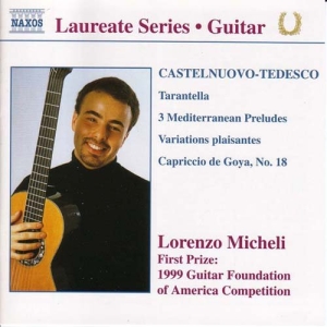 Castelnuovo-Tedesco Mario - Guitar Recital in the group Externt_Lager /  at Bengans Skivbutik AB (2010805)