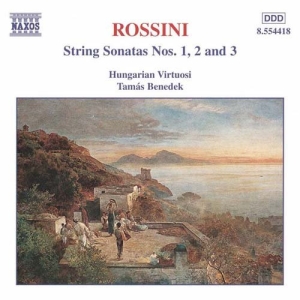 Rossini Gioacchino - String Sonatas Vol 1 in the group Externt_Lager /  at Bengans Skivbutik AB (2010867)